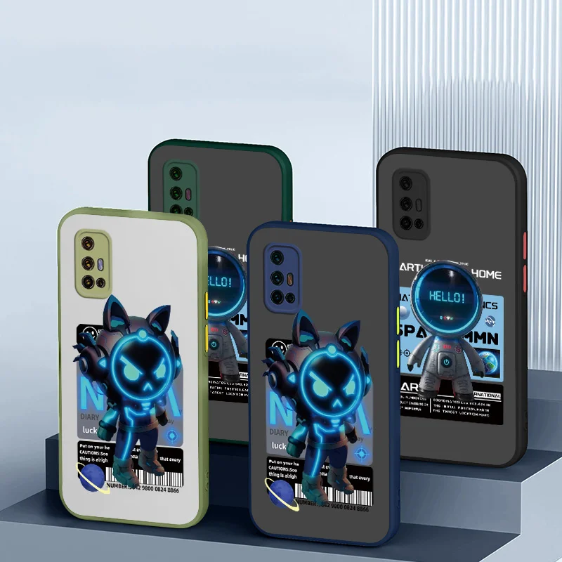 

Phone Case for vivo V17 V20 SE V21 V21E V23E V25 Pro V5 Plus X9 Y70 Y73 S7 S7T S10E Blu-ray Super Robot Astronaut Case for boys