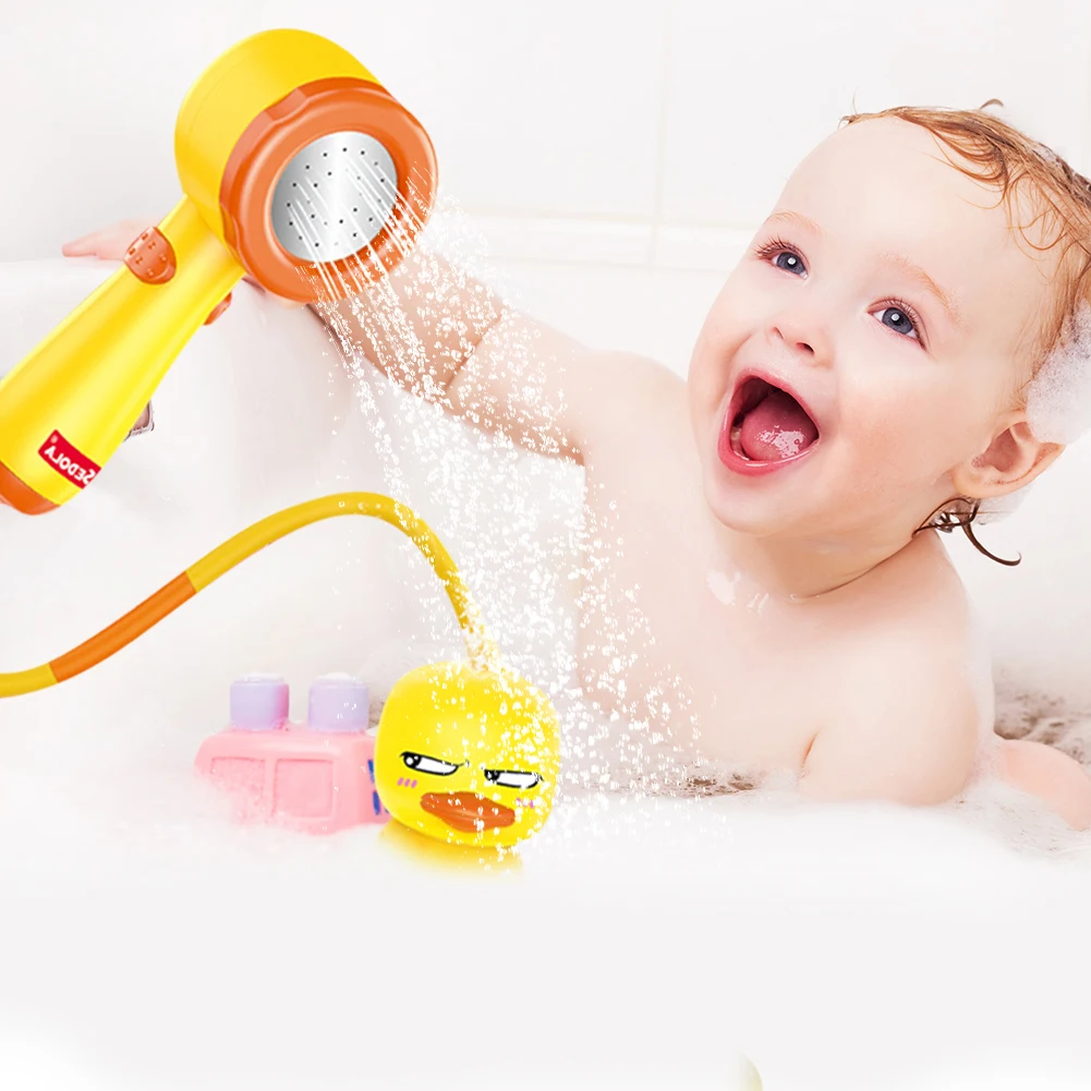 

Floating Little Ducks Summer Bathroom Accessory Water Spray Bathing Bathtub Toys for Children Infant Boys Girls