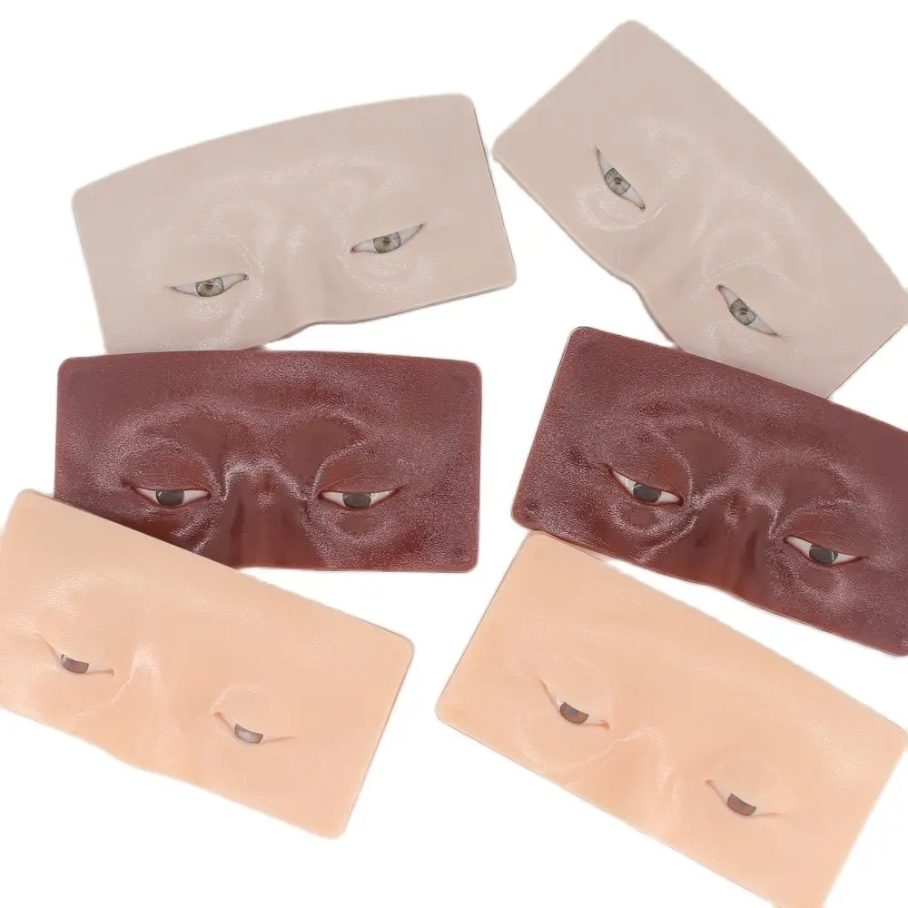 Макияж 5D для бровей и глаз, тренировка кожи, татуировка, искусственная кожа, панель, манекен, искусственная кожа для школы