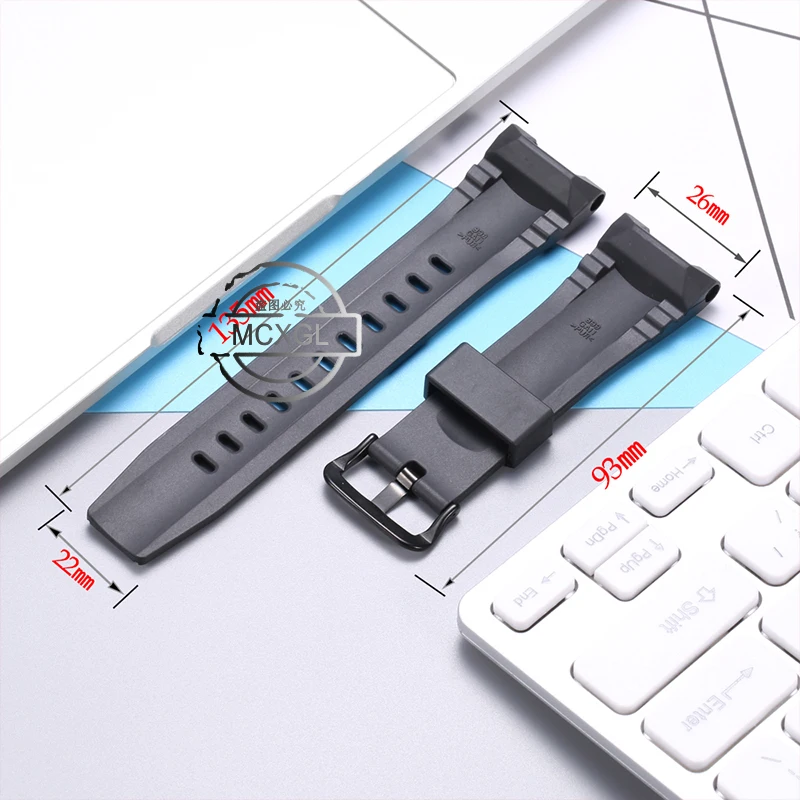 Resin Strap Suitable for Casio G-shock GST-B100 GST-210 GST-W300 Men's Sports Waterproof Silicone Watch Band Bracelet