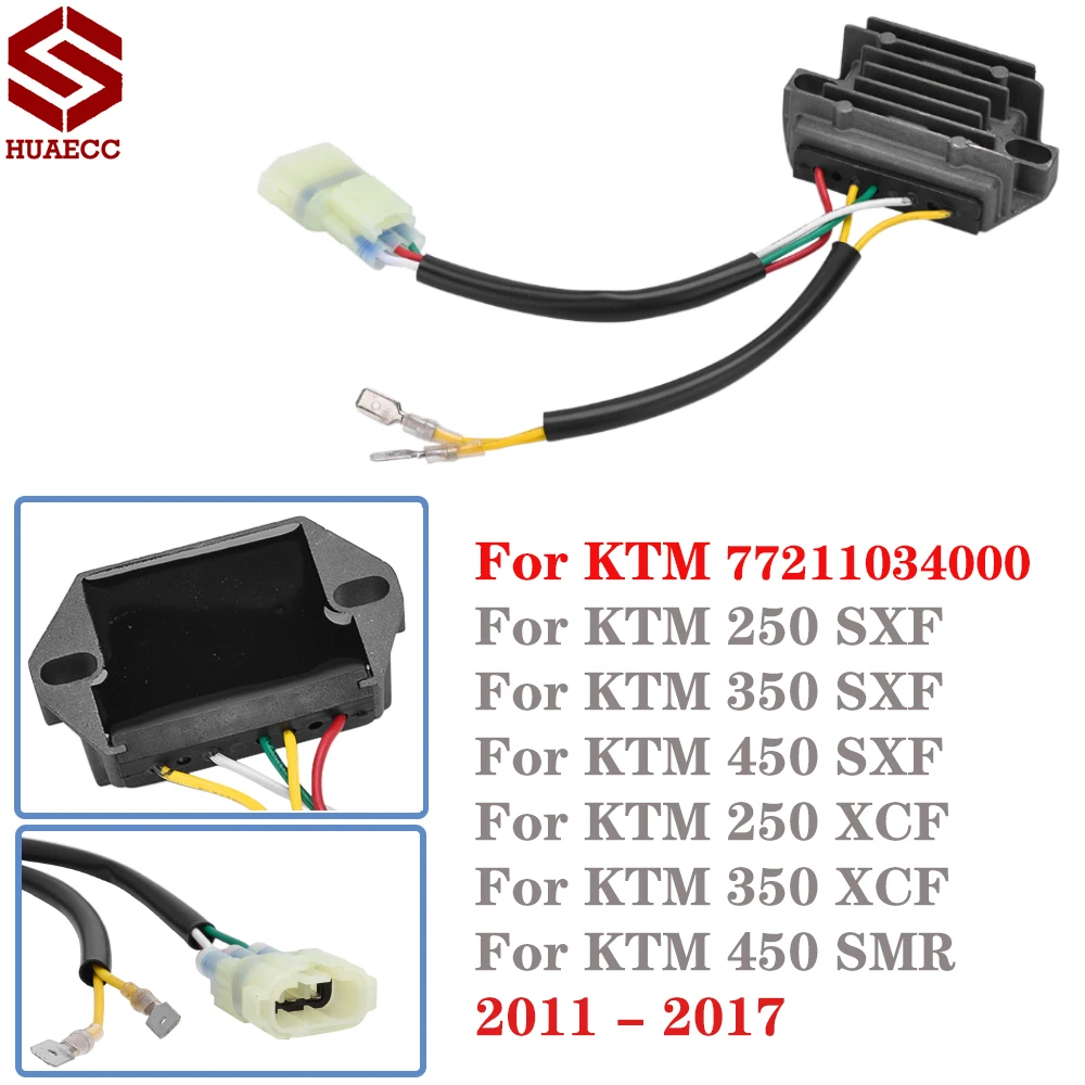 

Rectifier Voltage Regulator For KTM 250 350 450 SX-F XC-F SMR Factory Edition Roczen Cairoli Musquin Replica 77211034000