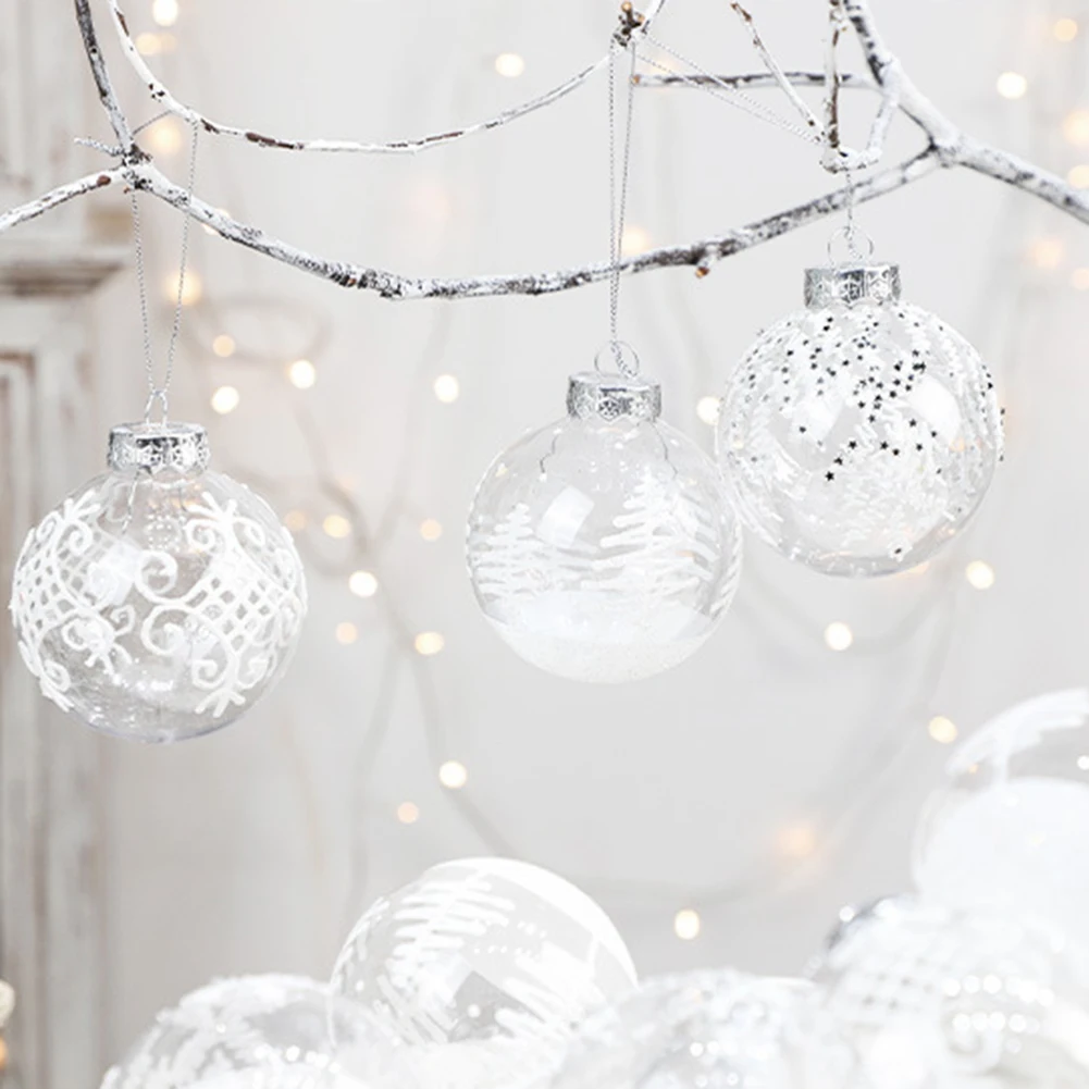 8 см 9 шт. рождественские шары елочные украшения большой шар рождественская елка