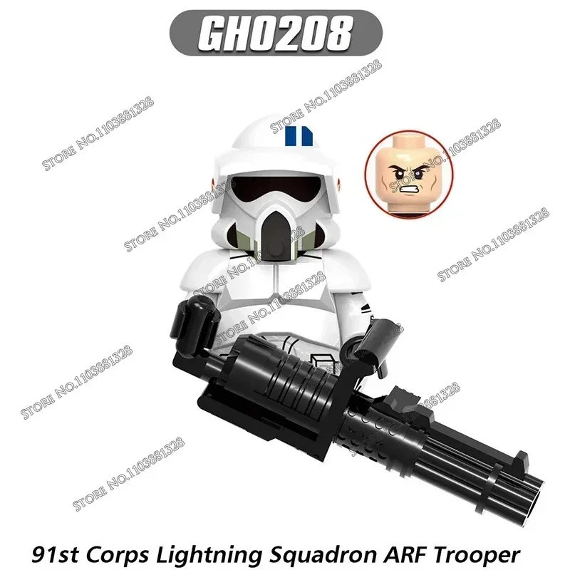 Горячие игрушки G0119Звездные войны клон-солдат Имперский штурмовик 50-й полк