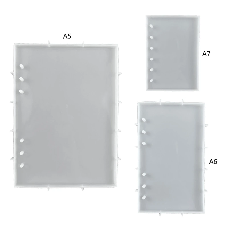 

Shaker Resin Molds Notebook Shaped Silicone Quicksand Molds Resin Casting Molds