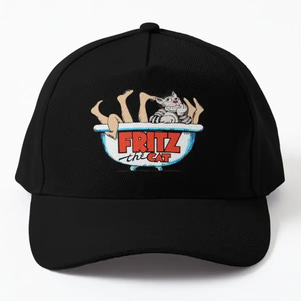 

Fritz The Cat Baseball Cap Hat Hip Hop Casual Snapback Solid Color Black Casquette Outdoor Women Sport Summer Czapka Bonnet