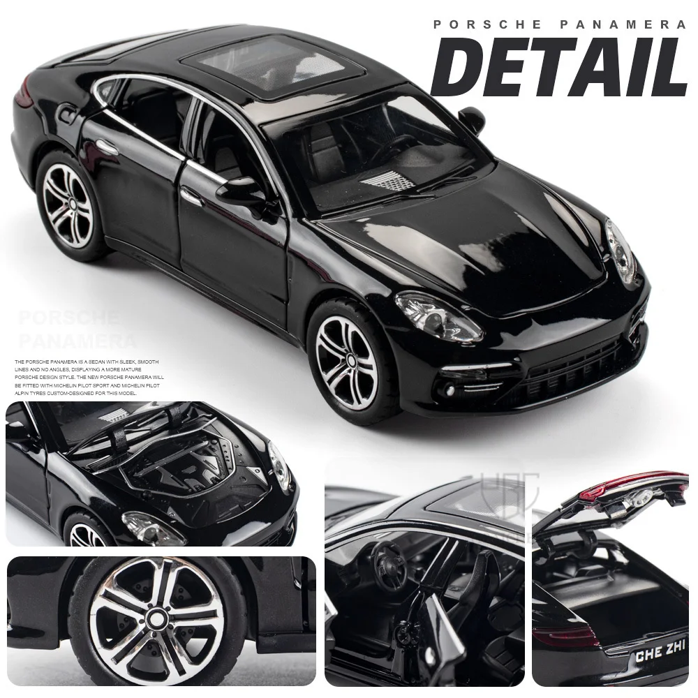 1/32 Panamera Cayenne литья под давлением брелок для автомобильных ключей модель