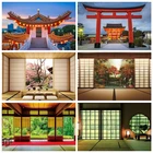 Фотофон в японском стиле, фон для фотосъемки, декор для комнаты, портретный фон для фотостудии