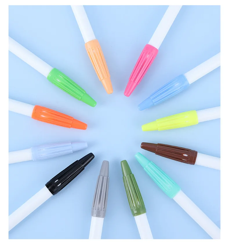 

60 шт., цветные карандаши HB без чернил для учеников начальной школы