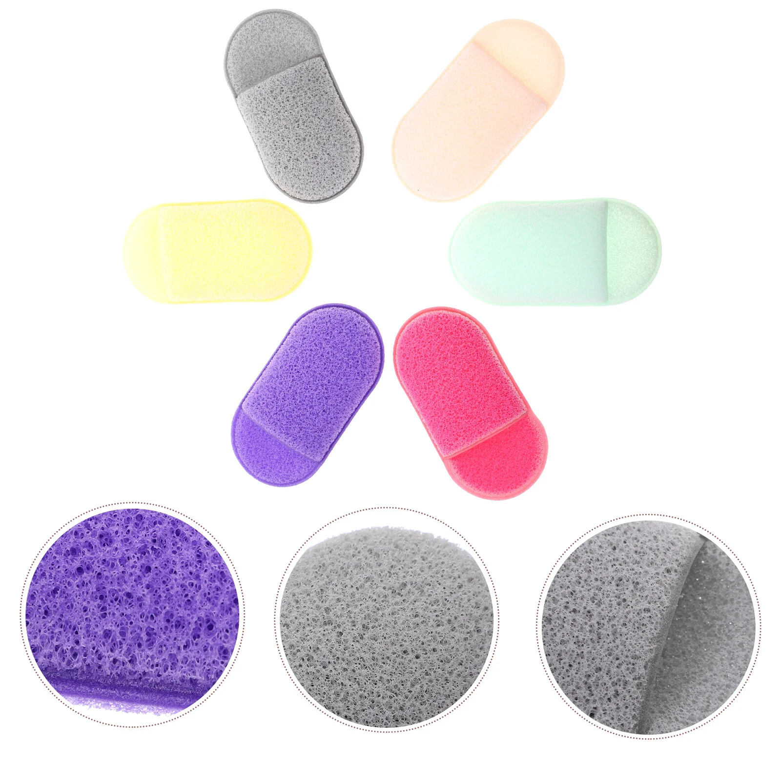 

Cleansing Tool Makeup Removal Pads Face Washing Puffs Remover Sponge Facial Sponges Compressed Cleaning Facial care
