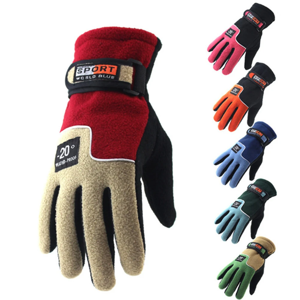 

Men Waterproof Winter Cycling Gloves Windproof Outdoor Sport Ski Gloves Bike Bicycle Scooter Riding Motorcycle Warm Gloves