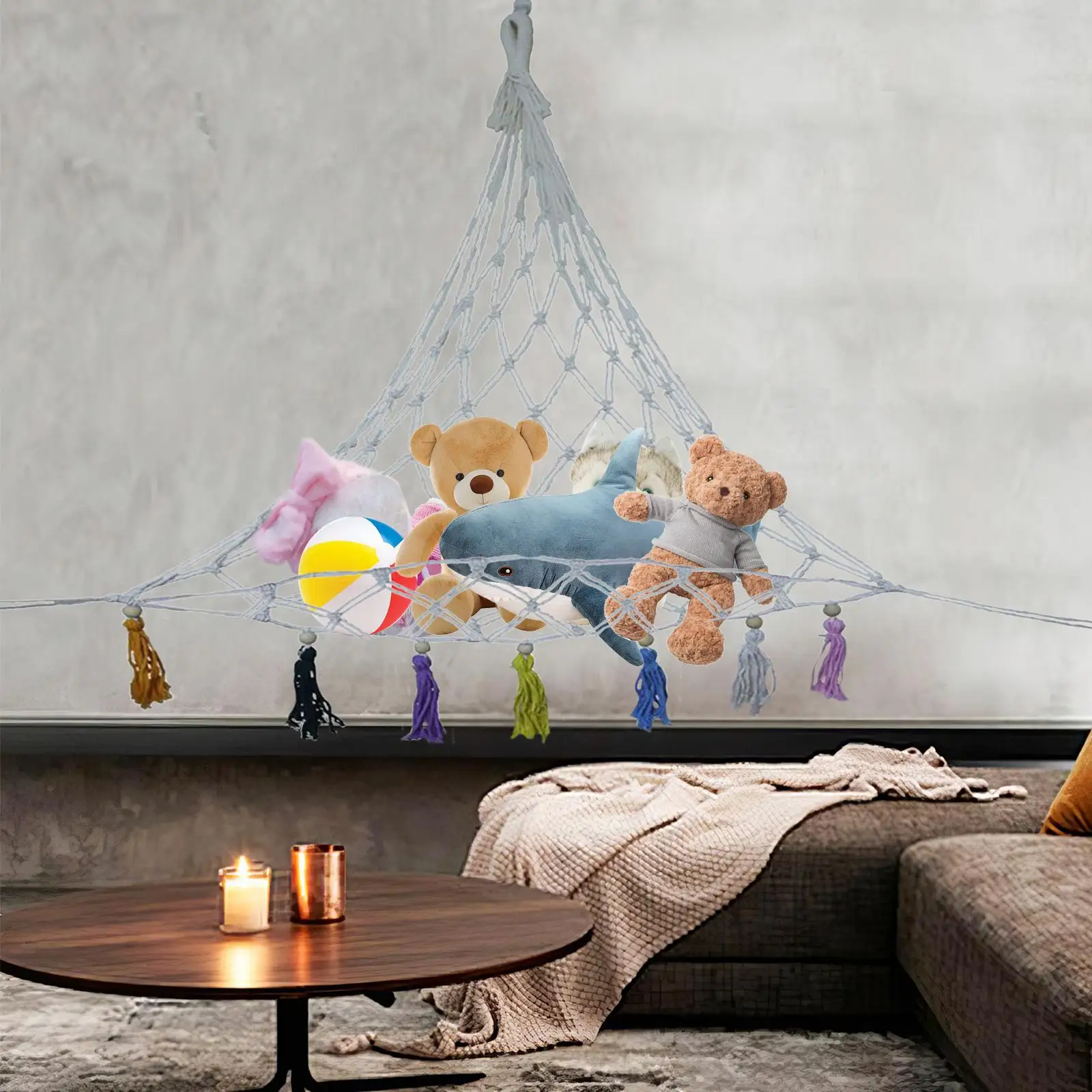 

Гамак игрушечный мягкий для дома, витрина для хранения детских игрушек, игровой комнаты, спальни, детского сада