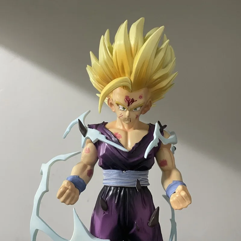 Фото Аниме-фигурка Драгон Болл Зет Сон Гохан с двумя головами, 26 см, DBZ SSJ 2, коллекционная модель Супер Сайян, статуэтка GK №5