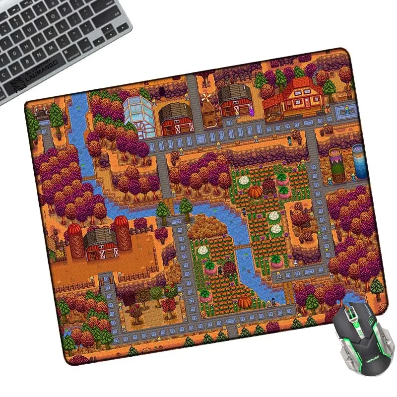 

Игровой коврик для клавиатуры, ПК, игровой коврик для ноутбука, милый геймерский коврик для мыши, настольная защита Stardew Valley, Настольный Ковр...