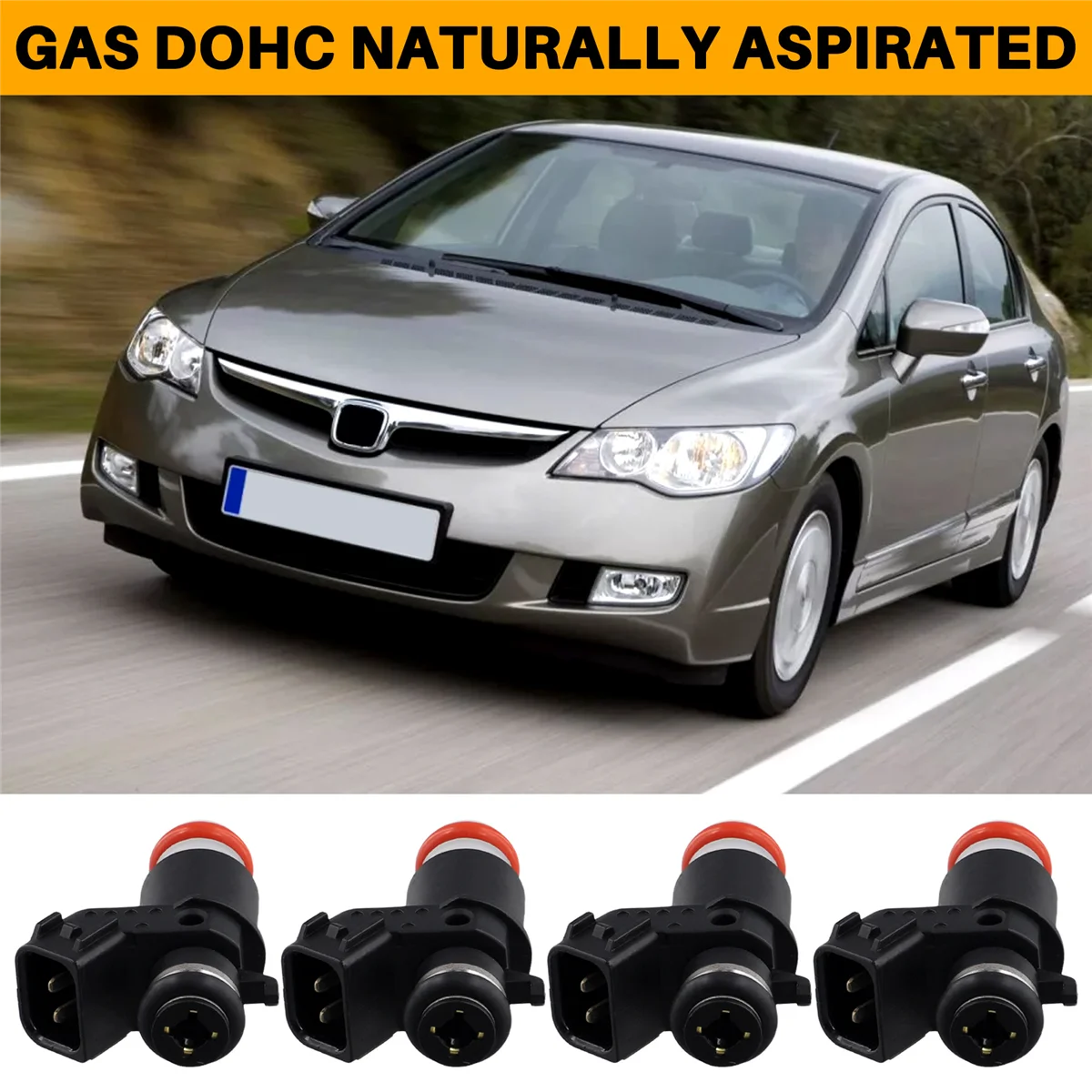 4 шт. 16450-PLD-003 новая топливная форсунка для HONDA CIVIC ACURA EL 1.7L 2001-2005