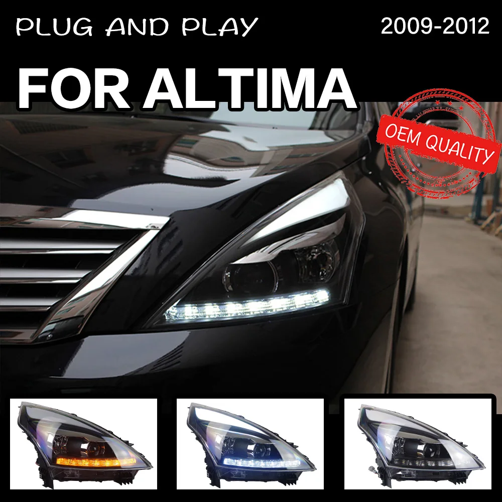 

Задний фонарь для Nissan teana 2009-2012 автомобиля автомобильные товары светодиодный дневные ходовые огни Hella 5 Xenon Hid H7 автомобиля Nissan Altima аксессуары