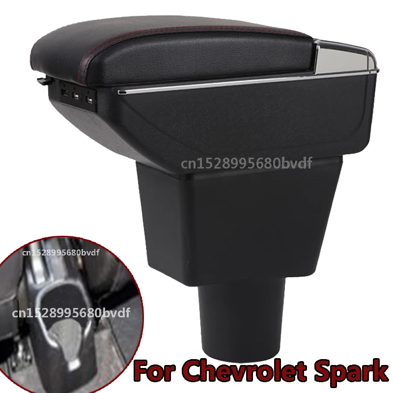 

Подлокотник для Chevrolet Spark, подлокотник для Chevrolet Spark III, контейнер для хранения центральной консоли, подлокотник, автомобильные аксессуары, запчасти 2015-2020