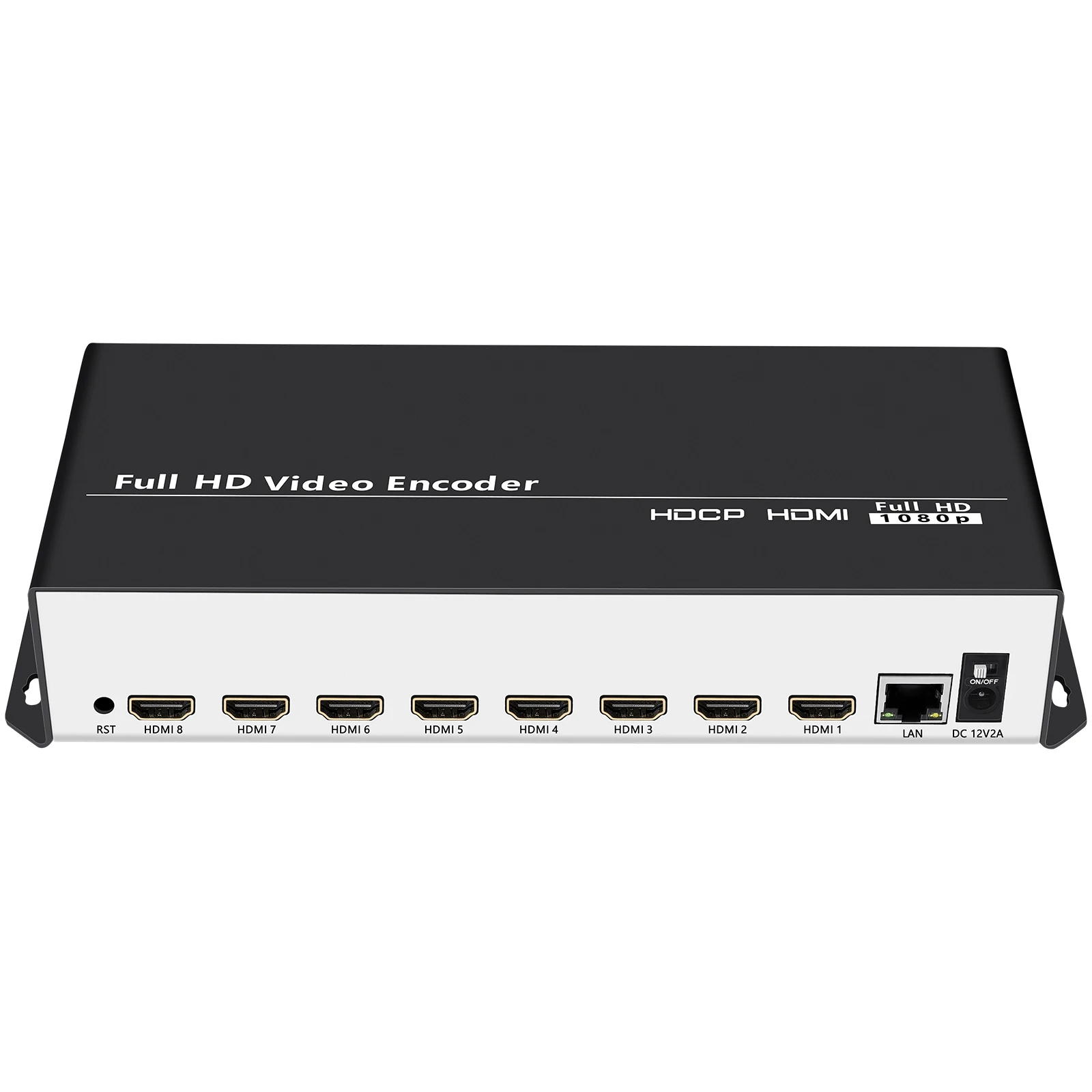 URay 8 в 1 H.265 H.264 HDMI-IP-видео энкодер 8-канальный живой