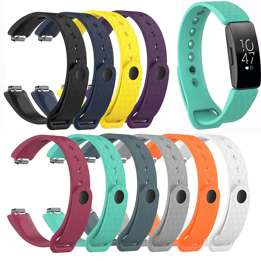 

Sport Silicone Band for Fitbit Inspire HR Strap fashion Wristband Bracelet for Fitbit Inspire Replacement Watch Band Accessories
