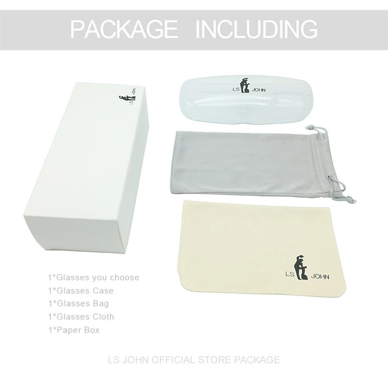 Kwadratowe oprawki do okularów bez oprawek Mężczyźni Tytanowe ultralekkie luksusowe okulary korekcyjne z krótkowzrocznością Kobiety