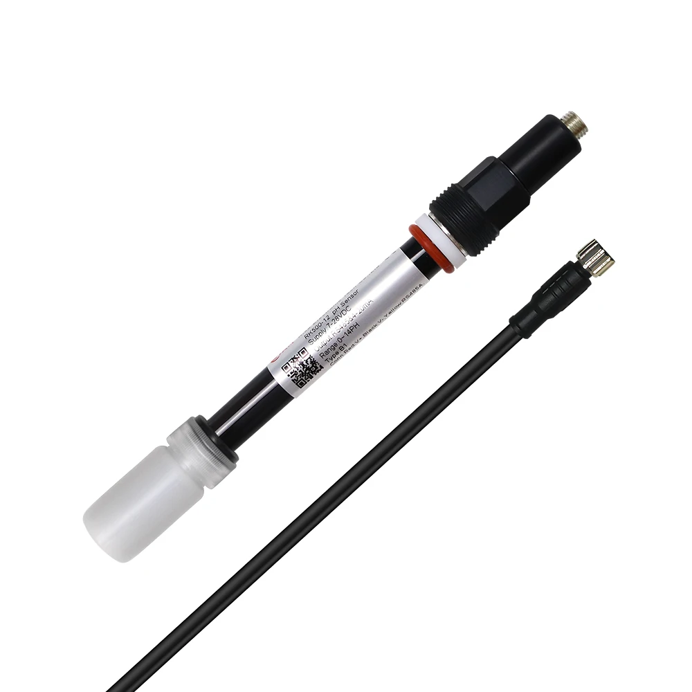 Компактный модульный pH-сенсор RK500-12B, 0-14pH, RS485 Modbus, резьба PG13.5, разъем M8 для интеграции в OEM-системах, ПЛК, BMS (art.: 3920dc47ffd3c) - 3920dc47ffd3c