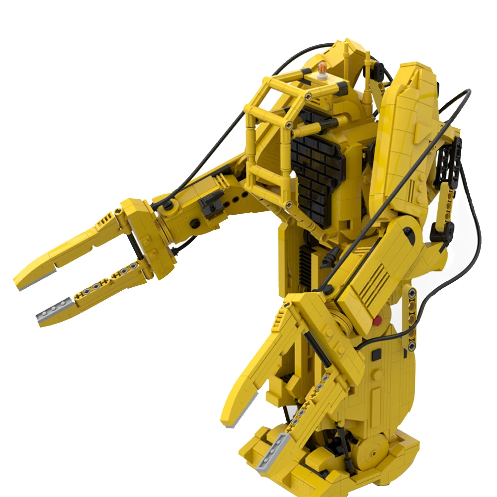 

MOC Science Ripleys Powerloader Robot Building Blocks Kit For Aliens Mechanical Idea Mecha Series Toy For Children Birthday Gift