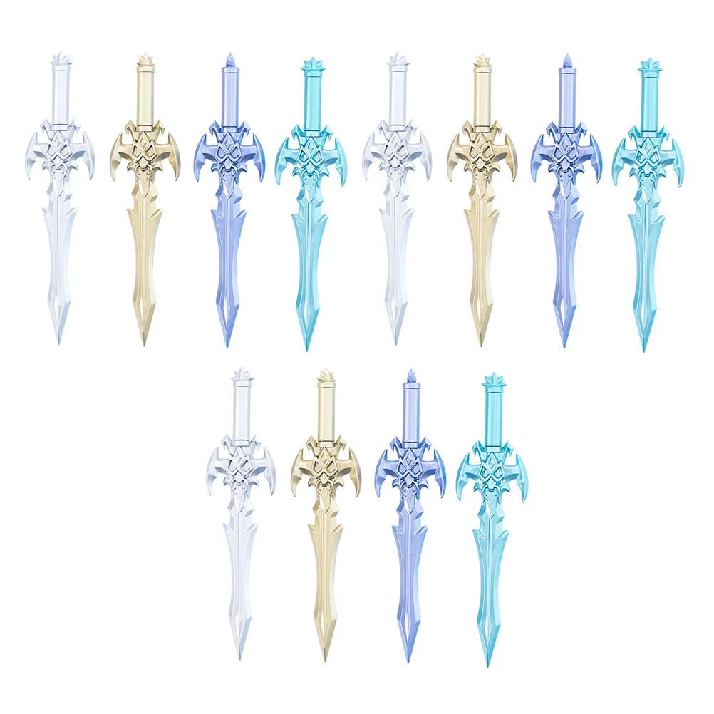 

12Pcs Pens Sword-shaped Writing Pen Swords Pen Student Gel-pen Office Gel-pen for Office Adult Child