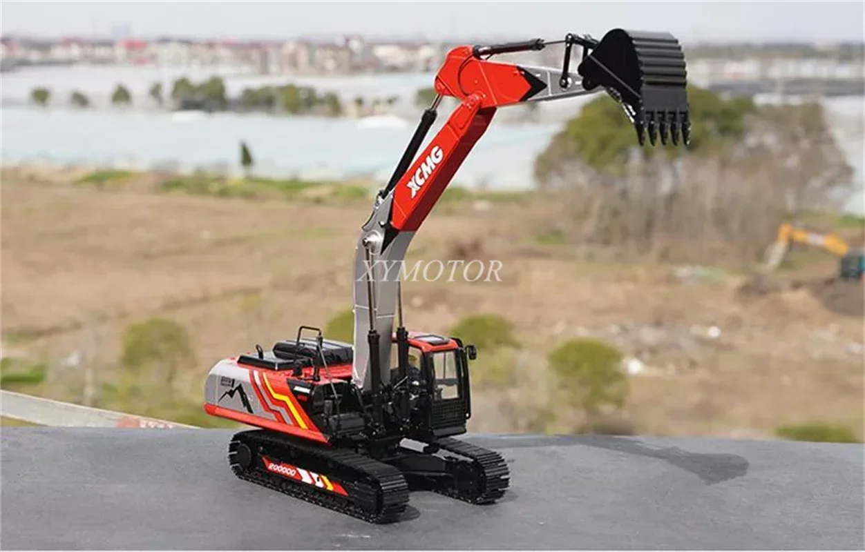 1/30 XCMG XE380DK экскаватор грузовик литая модель автомобиля с куклой детские игрушки