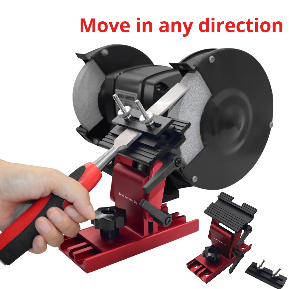 

Professional Sharpener Universal Fixed Angle Cutter Sharpening System Stone Clip Table Grinder Jig Accessory