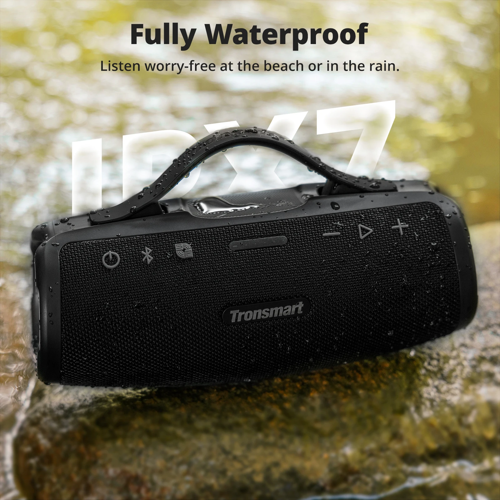 Динамик bluetooth Tronsmart Mirtune S100 50 Вт с водонепроницаемой IPX7 управлением через