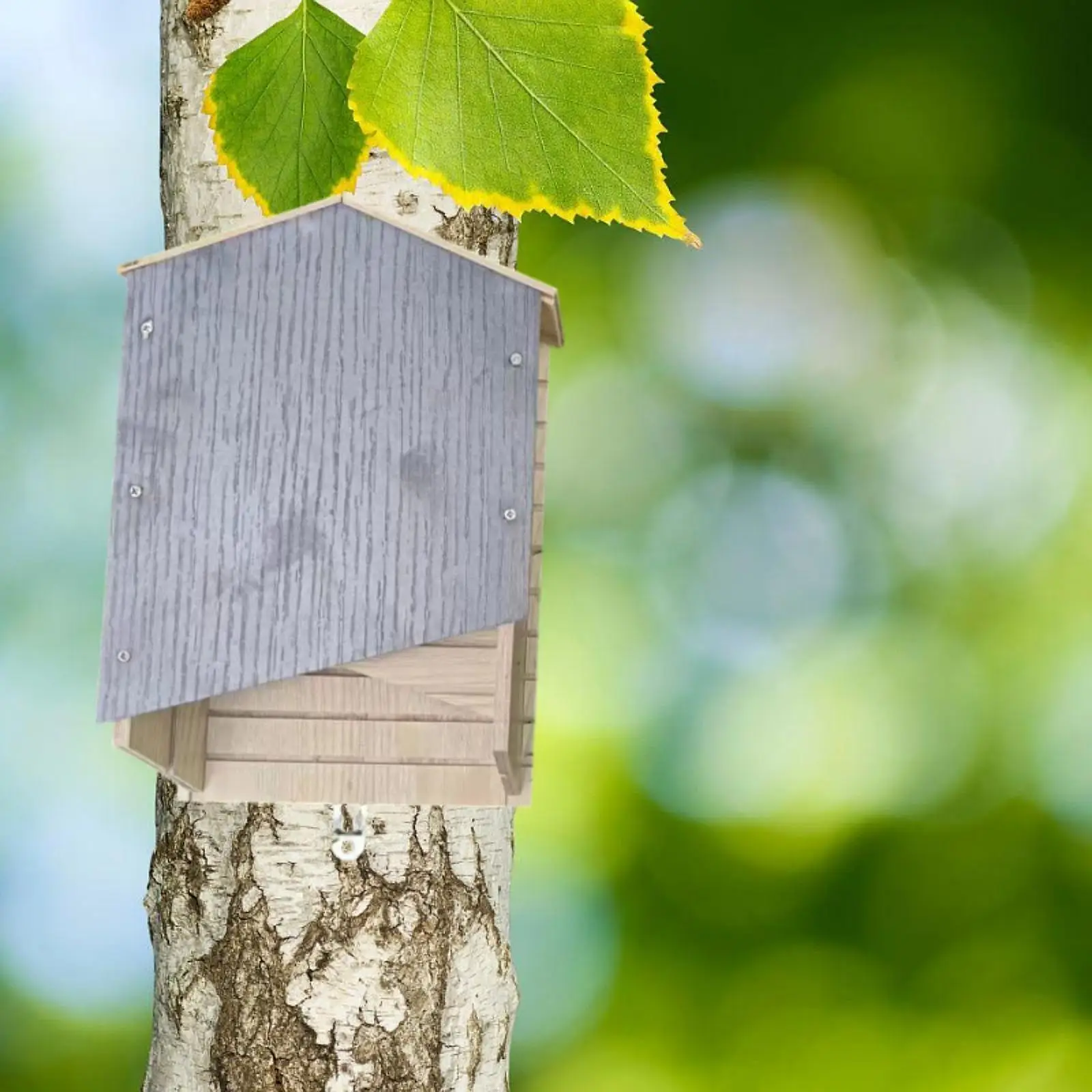 House for Bats Professional Easy to Land and Roost Esay to Install Premium Weather Resistant Wooden Bat Box Protection Shelter House for Bats Professional Easy to Land and Roost Esay to Install Premium Weather Resistant Wooden Bat Box Protection Shelter