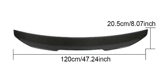 Автомобильный задний спойлер для багажника BMW E39 внешняя часть PSM стильный крыло 5