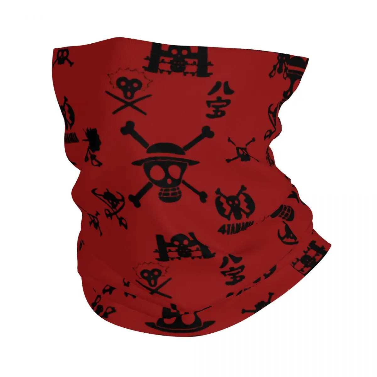 

Straw Hat Grand One Pieces Bandana Neck Gaiter Printed Balaclavas Wrap Scarf Outdoor Cycling Running Unisex Adult Windproof