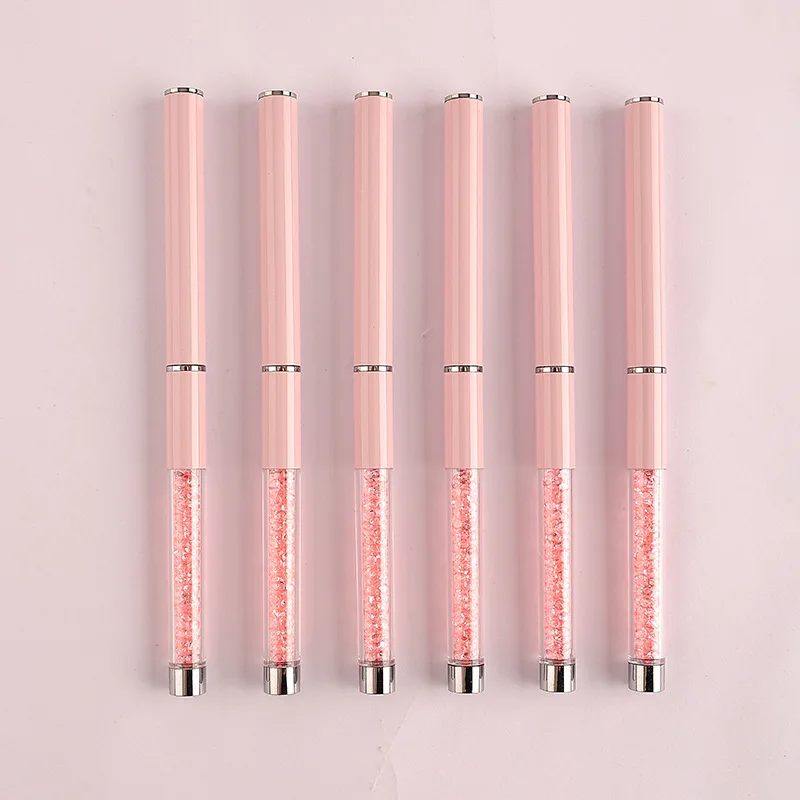 

Nail Art Brush Manicure Tools Lines Stripe Flower Painting Drawing Line Brush Pink Nail Art Pen For Nail Design Nail Salon