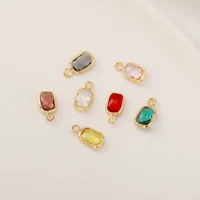 assoonascopper metalglassjewelry accessoriesma48kjewelry makingdiy necklace pendantkorean design jewelry10pcslot