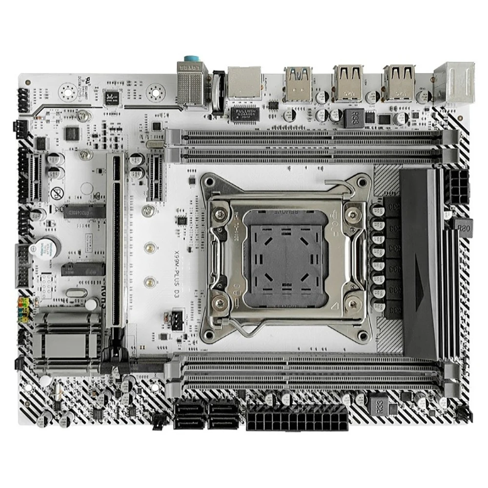 X99 для JGINYUE X99M-PLUS D3 LGA 2011-V3 DDR3 128 ГБ PCI-E 3 0 микро ATX настольная Материнская плата