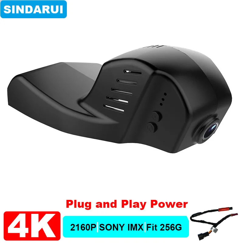 

4K 2160P Plug and Play Easy Installation Car DVR Wifi Dashcam Dual Lens For BMW X1 X2 X6 F48 X3 F25 F10 F30 F36 X5 F15/ 535i GT