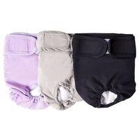 2022new no leak reusable diapers shorts for large dog female sanitary big dog pet puppy cat physiological pants panties underwea