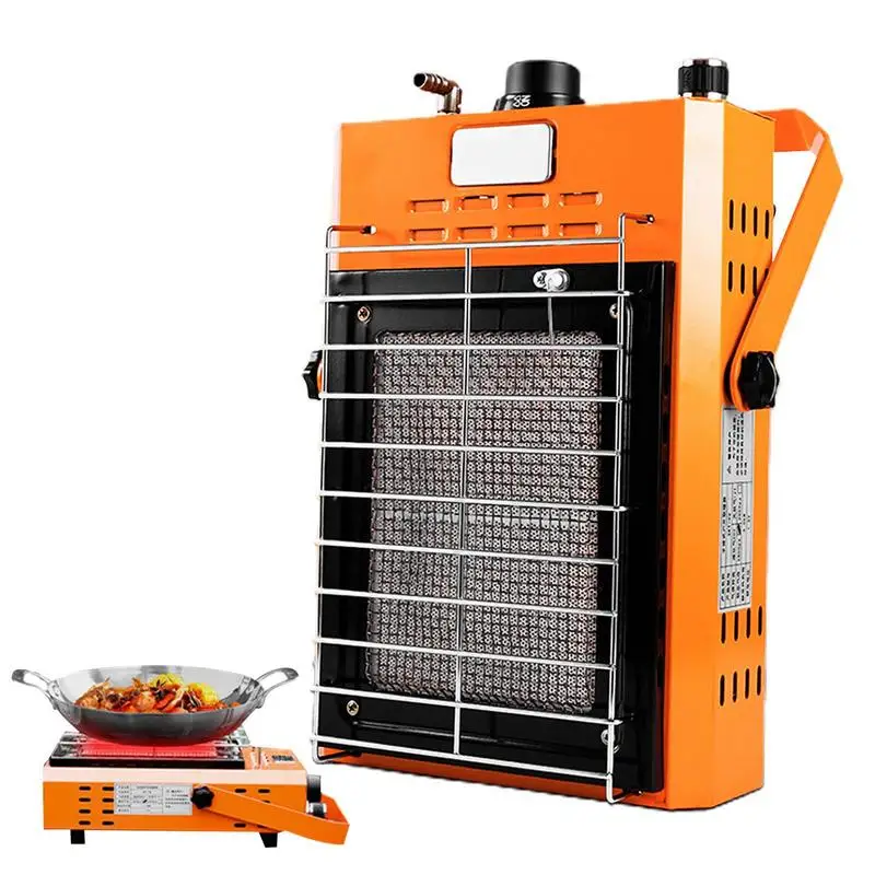 

Портативная нагревательная плита, регулируемая зимняя нагревательная печь, нагревательная печь для подогрева и готовки, плита для подледн...