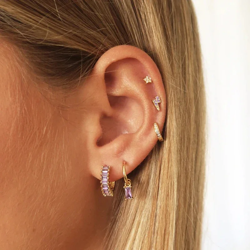 Рисунок 2 - Женские серьги-гвоздики из серебра