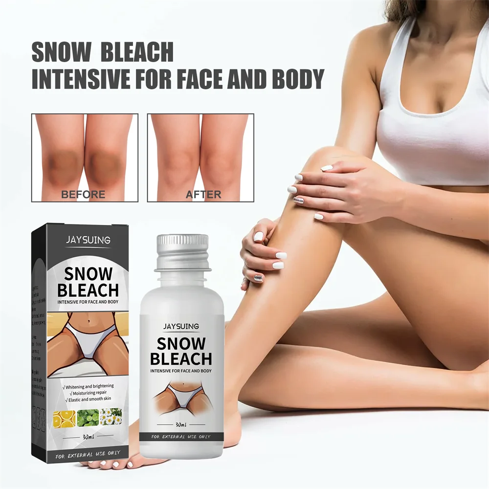 

Face and Body Whitening Snow Bleach Cream Fast Bleaching Brighten Inner Thigh Cream Bleach Fade Melanin for Intimate Area