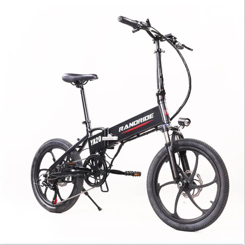 

RANDRIDE YA20 Folding Electric Bike 20inch 500w Motor City Bike Shimano 7 Speed Urban Electric Bicycle for Adult with Disc Brake
