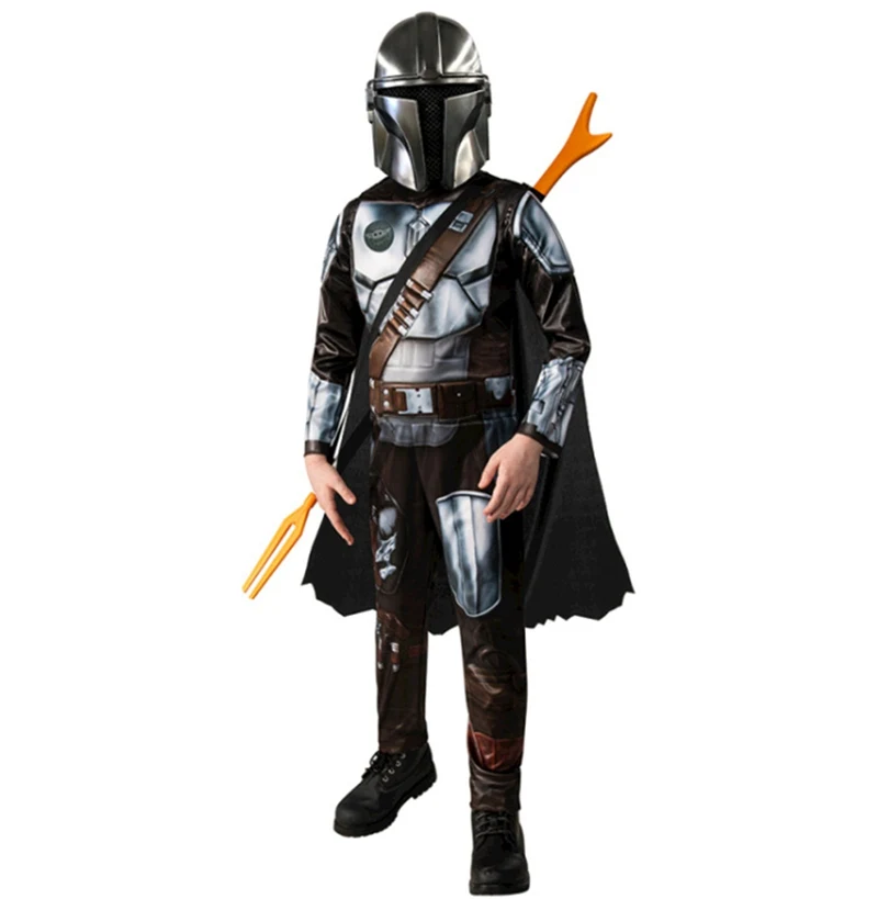 

The Mandalorian Season 2 Outfit Halloween Carnival Suit Cosplay Costume for kids Din Djarin