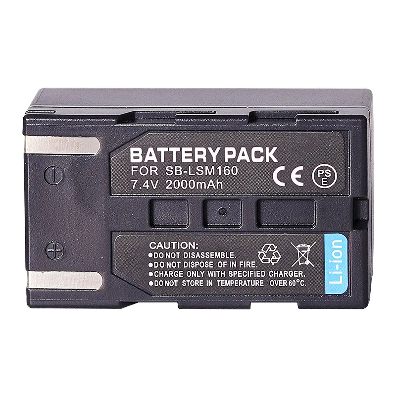 Фото 7,4 В 2000 мАч для Samsung SB-LSM160 SC-D366 D453 D455 D963 D965 DC163 165 аккумуляторы для камеры №3