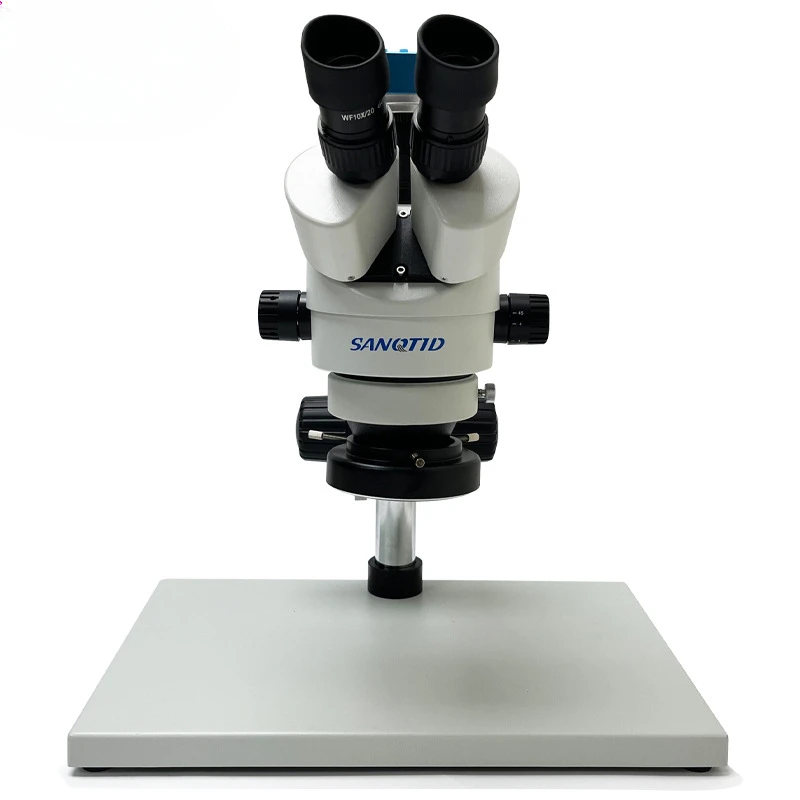 Трибинокулярный фотомикроскоп 7-45x 48 миллионов микроскоп для ремонта фотографий