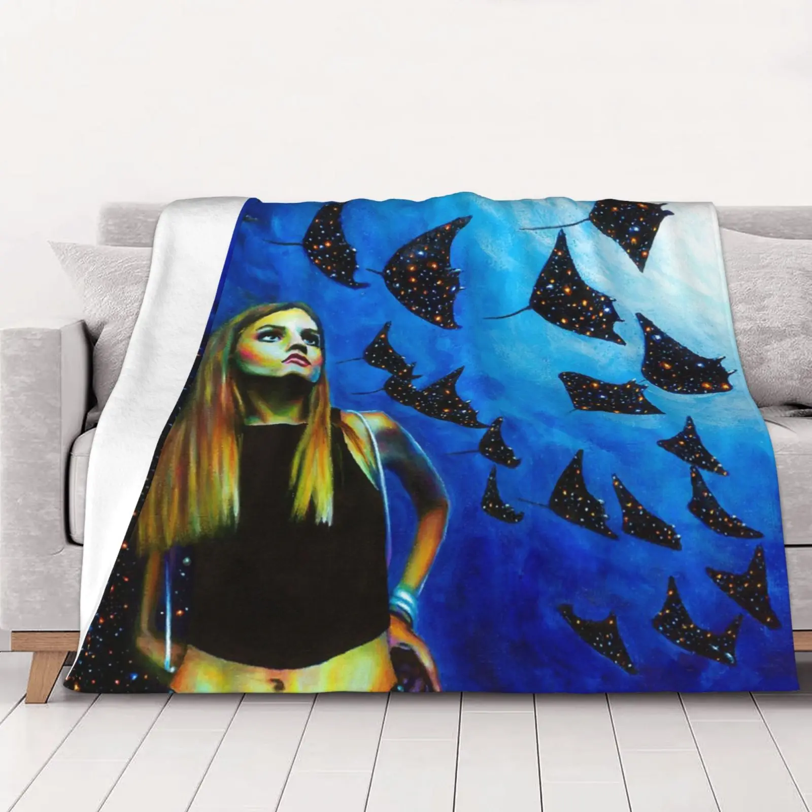 

Abyss Blanket Throw Blanket Blankets With Picture Decorative Sofa Blankets