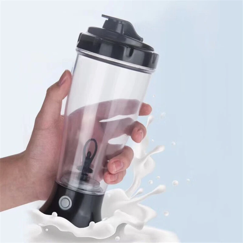 

Electric Protein Shaker Mixing Cup Automatic Self Stirring Water Bottle Mixer One-button Switch Drinkware for Fitness Gym 350ML