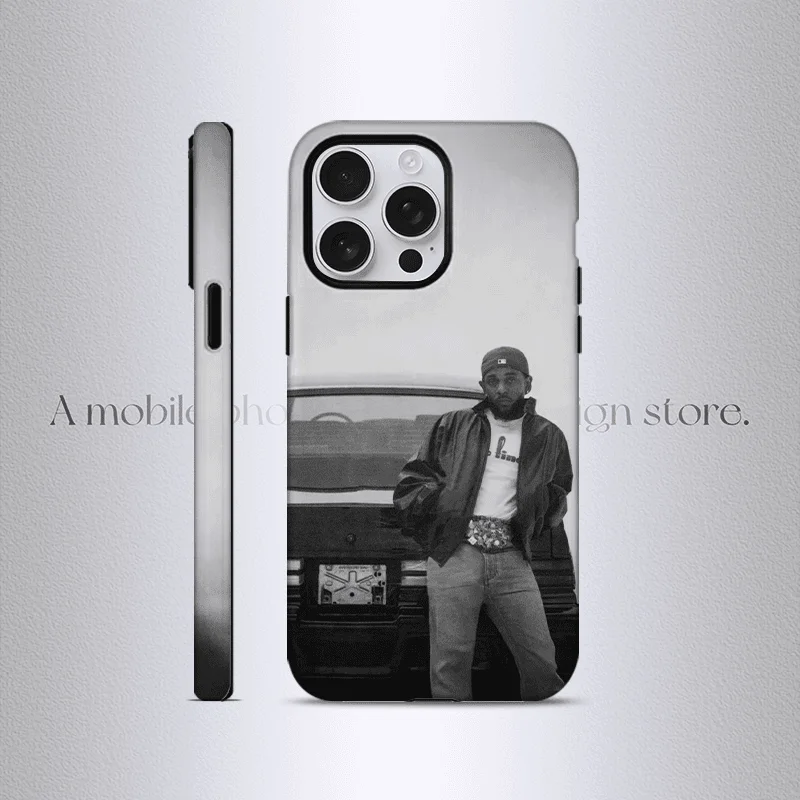 Фото Чехол для телефона Kendrick Lamar GNX с музыкальными альбомами для iPhone 16, 15, 14, 13, 12, 11 X XS XR XSMAX 7 8 Pro Max Plus, роскошный двухслойный чехол №1