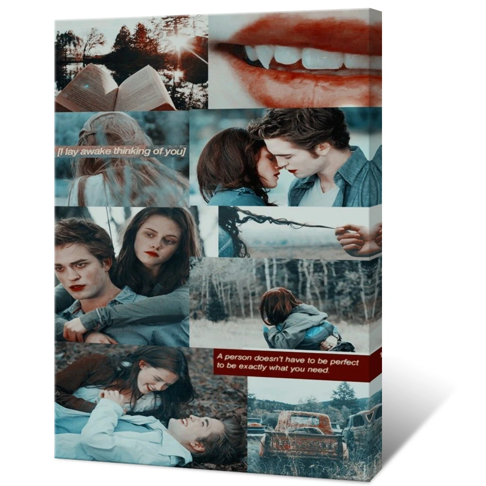 

Twilight Movie Poster Canvas Art Poster and Wall Art Picture Print Modern Family Bedroom Decor Posters