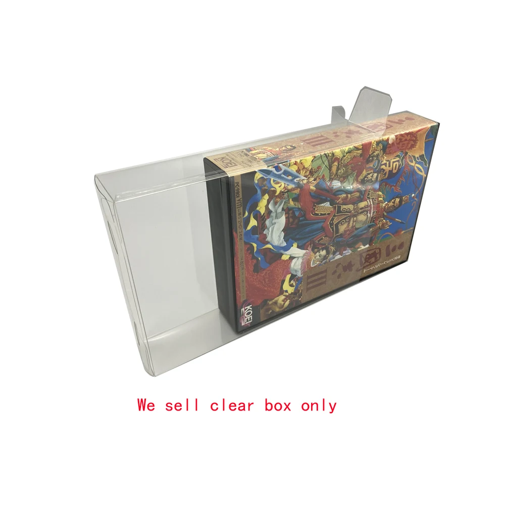 Прозрачный прозрачный чехол для домашних животных для игр KOEI Sangokushi, ограниченная версия, демонстрационная коробка для хранения