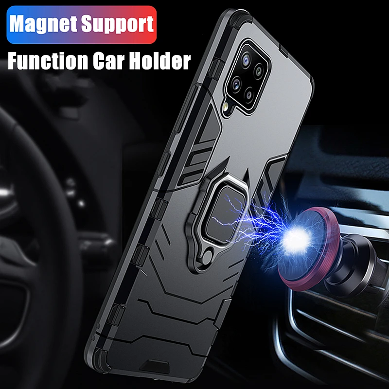 Защитный чехол для Samsung Galaxy A52S A53 A32 A22S A72 A54 A34 A24 A51 A50 M21 M51 M22 M12 M32 M23 M33 M31S Magnet Cover on.